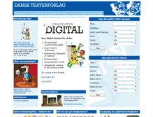 Tablet Screenshot of danteater.dk
